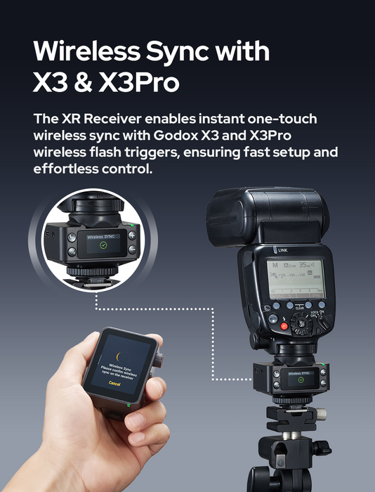Godox XR TTL Wireless Receiver for Nikon/Canon