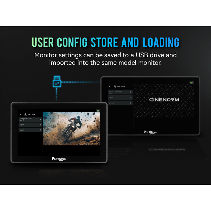 Portkeys BM5IV 5.5" 4K HDMI/SDI Touchscreen Monitor with Camera Control