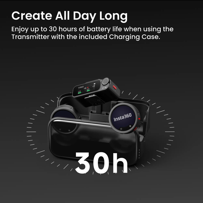 Insta360 Mic Pro Wireless System (2TX + 1RX + Charging Case)