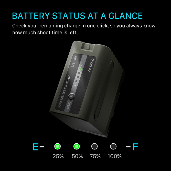 Tilta NP-F970 Battery (10500mAh) - Ranger Green
