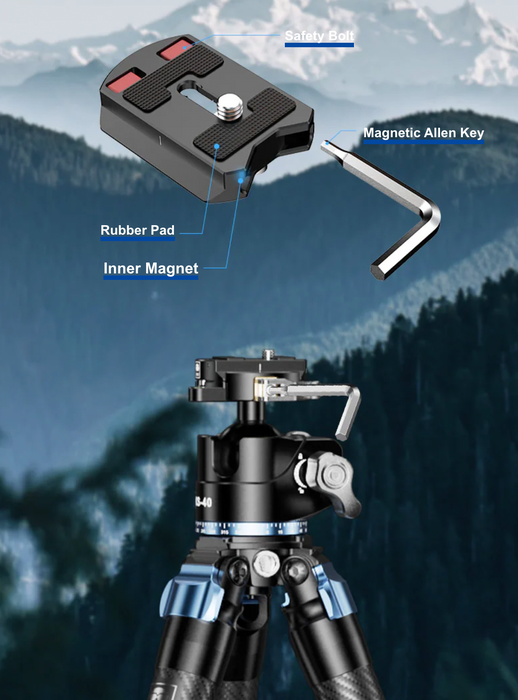 Sirui TY-55KS Arca Standard Quick Release Plate