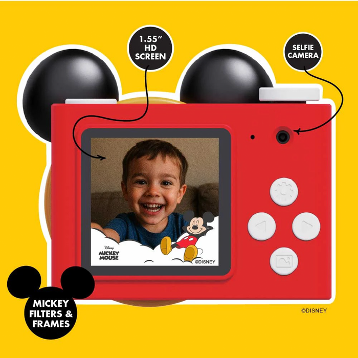Kidamento Model A Mini Digital Camera for Kids - Mickey Mouse