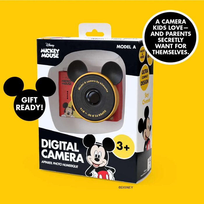 Kidamento Model A Mini Digital Camera for Kids - Mickey Mouse
