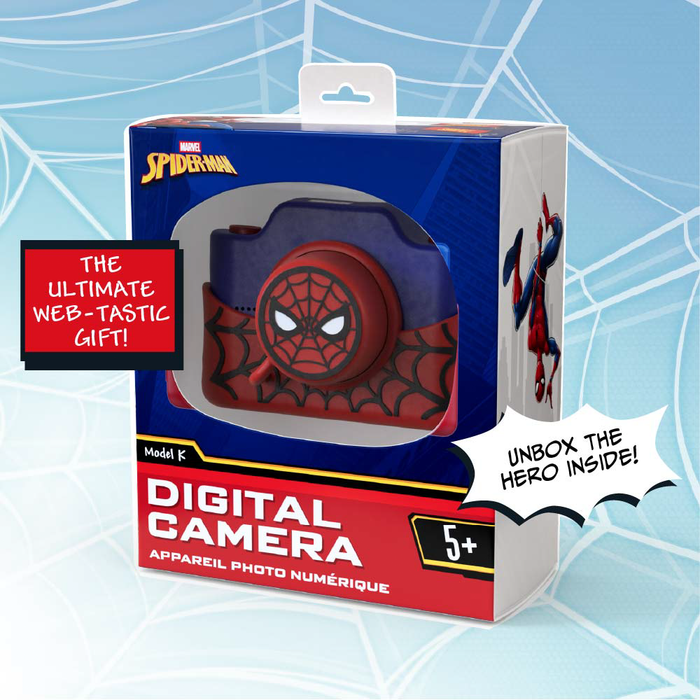 Kidamento Model K Digital Camera for Kids - Spider Man