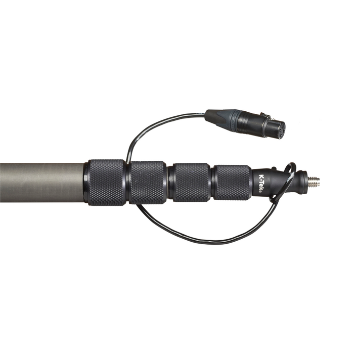 K-Tek KEG-100CC Avalon Series Graphite Boompole with Internal Coiled XLR Cable