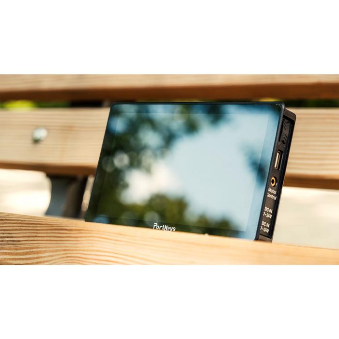 Portkeys BM7 II DS 7" High-Bright Touchscreen Monitor with Wireless Camera Control and Sun Hood