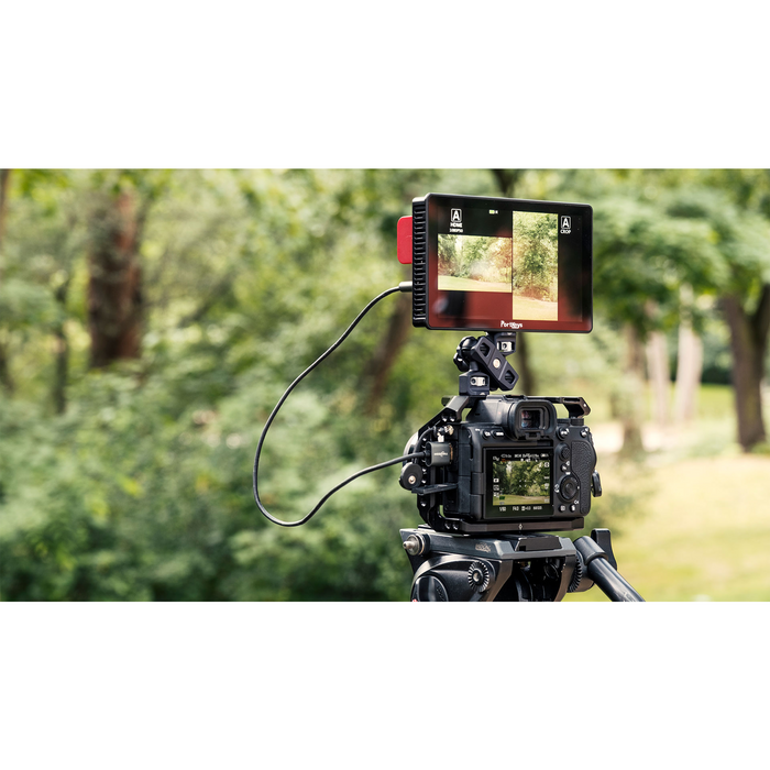 Portkeys BM7 II DS 7" High-Bright Touchscreen Monitor with Wireless Camera Control and Sun Hood