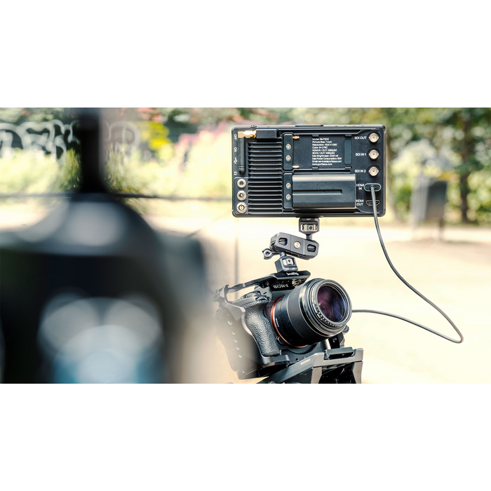 Portkeys BM7 II DS 7" High-Bright Touchscreen Monitor with Wireless Camera Control and Sun Hood