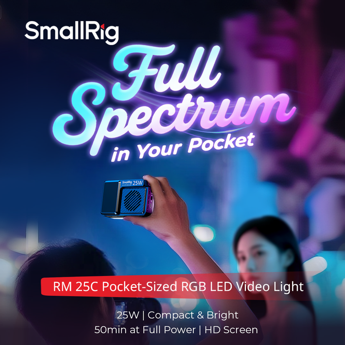 SmallRig RM 25C Mini LED Video Light 5357