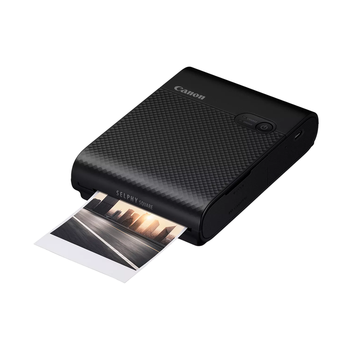 Canon Selphy Square QX10 Compact Photo Printer - Black