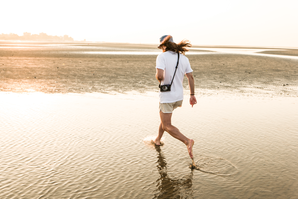 Cooph Adjustable Rope Camera Strap with Split Ring, 35.4-59" (90-150cm) - Duotone Panther