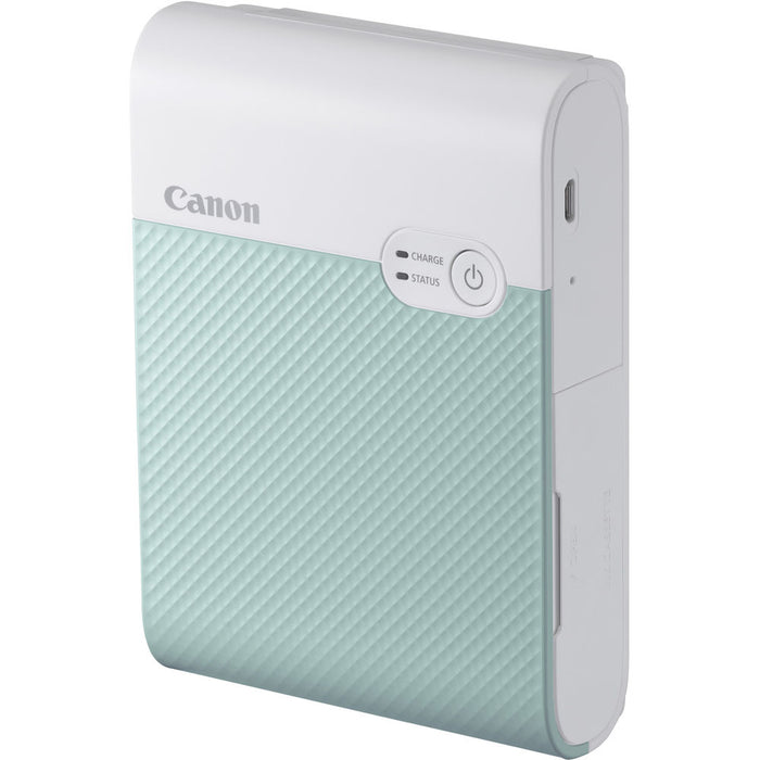 Canon SELPHY QX10 Portable Square Photo Printer for iPhone or Android, Green