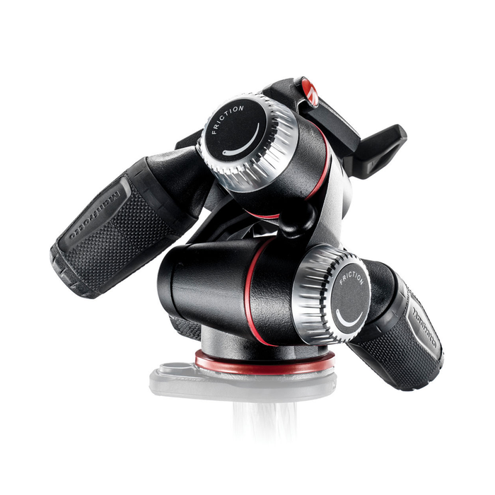 Manfrotto XPRO 3-Way Pan & Tilt Tripod Head with Retractable Levers