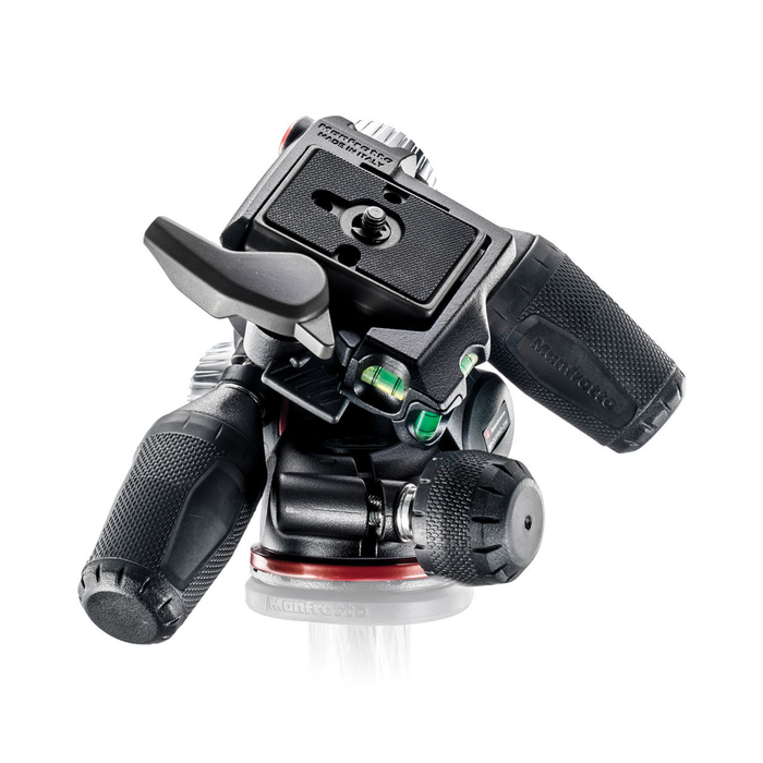 Manfrotto XPRO 3-Way Pan & Tilt Tripod Head with Retractable Levers