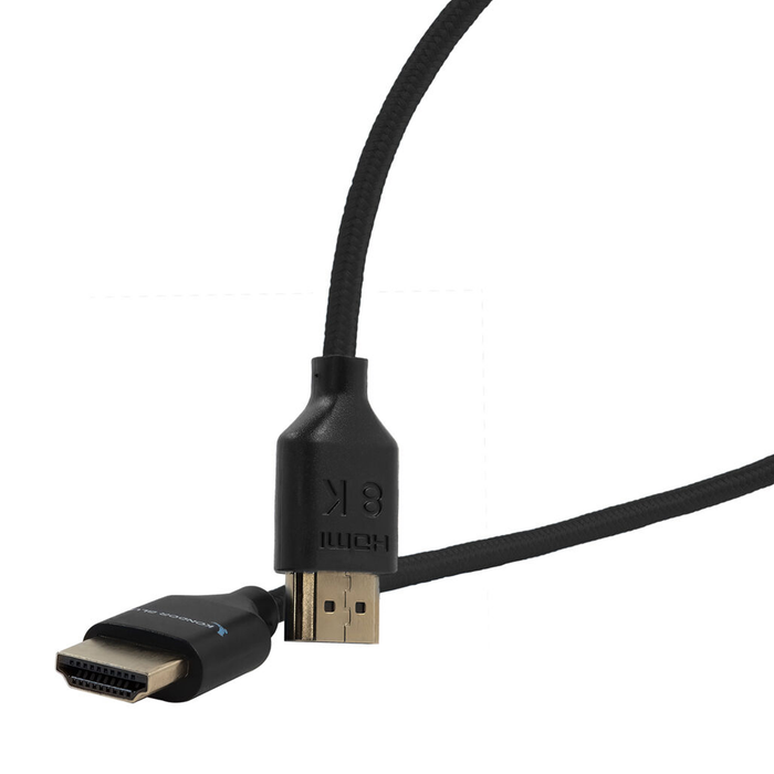 Kondor Blue 8K HDMI 2.1 17" Braided Cable for On-Camera Monitors - Raven Black
