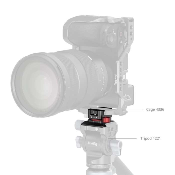 SmallRig NATO Clamp to Arca-Swiss Quick Release Plate MD4857