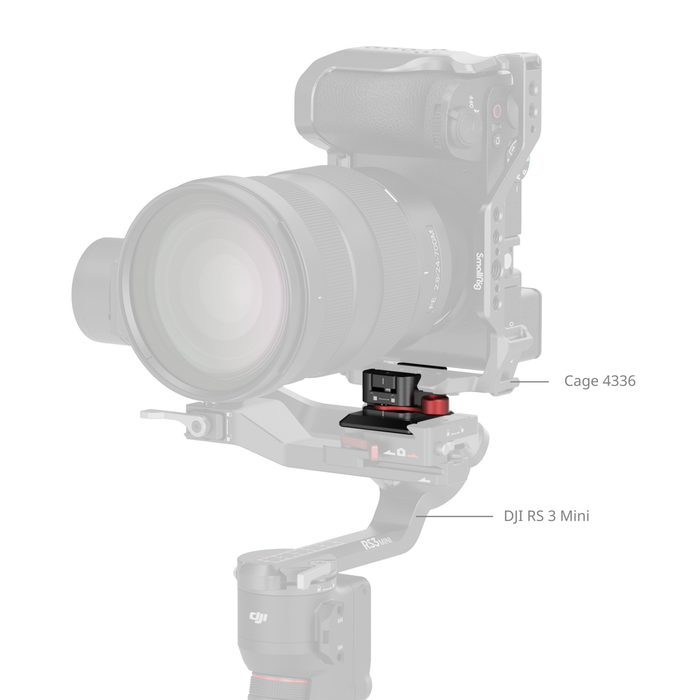 SmallRig NATO Clamp to Arca-Swiss Quick Release Plate MD4857