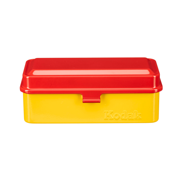 Kodak Steel Film Case, 120/35mm - Red/Yellow