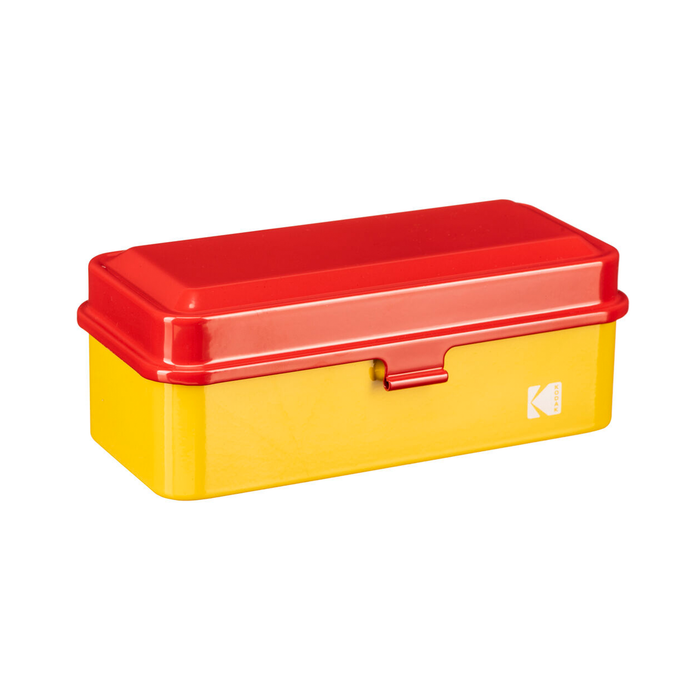 Kodak Steel Film Case, 120/35mm - Red/Yellow