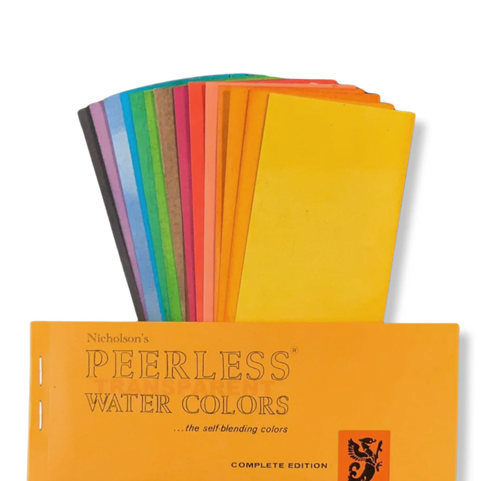 Peerless Watercolors Complete Edition Book for Handcoloring Black & White Prints - 15 Sheets