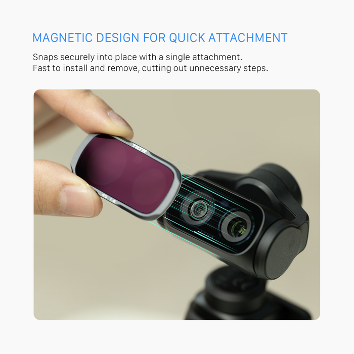 Tilta Variable Neutral Density Filter for Insta360 Luna Ultra (2-6 Stops)