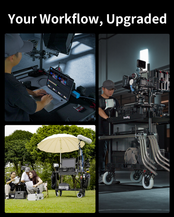 SmallRig 36" Lightweight Video Production Camera Cart MD4573