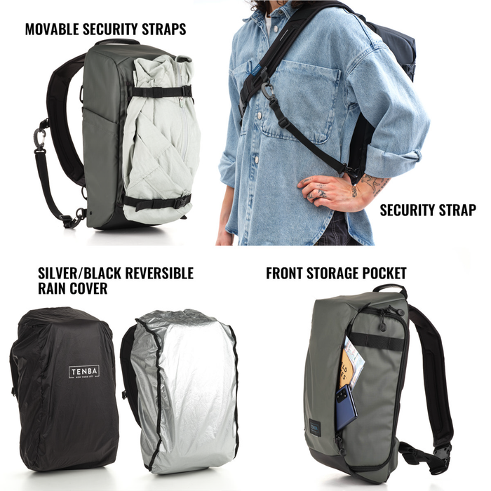 Tenba Solstice V2 12L Sling Bag - Gray