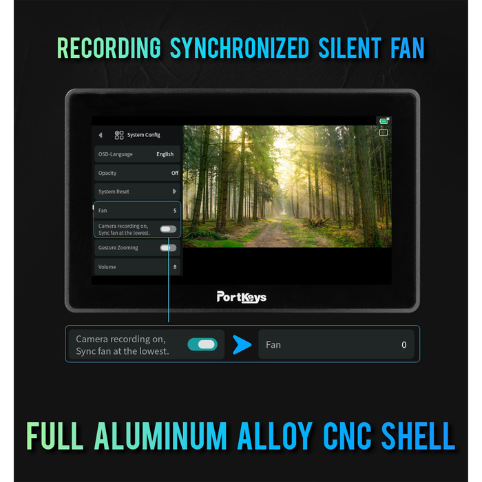 Portkeys BM5IV 5.5" 4K HDMI/SDI Touchscreen Monitor with Camera Control