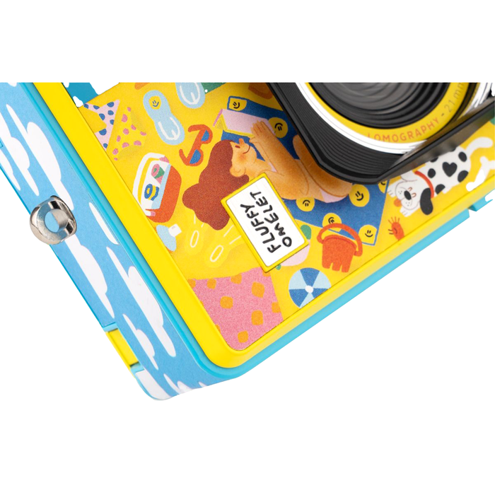 Lomography LomoApparat 21mm Wide-Angle 35mm Film Camera - Fluffy Omelet Edition