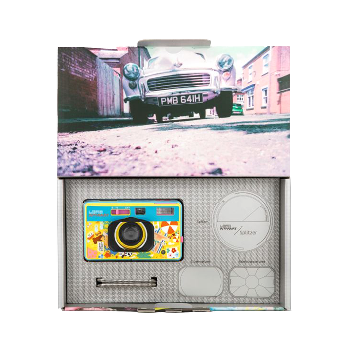 Lomography LomoApparat 21mm Wide-Angle 35mm Film Camera - Fluffy Omelet Edition