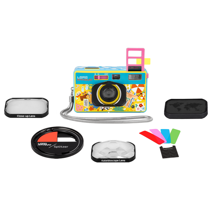 Lomography LomoApparat 21mm Wide-Angle 35mm Film Camera - Fluffy Omelet Edition