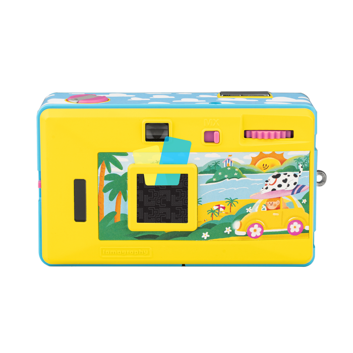 Lomography LomoApparat 21mm Wide-Angle 35mm Film Camera - Fluffy Omelet Edition