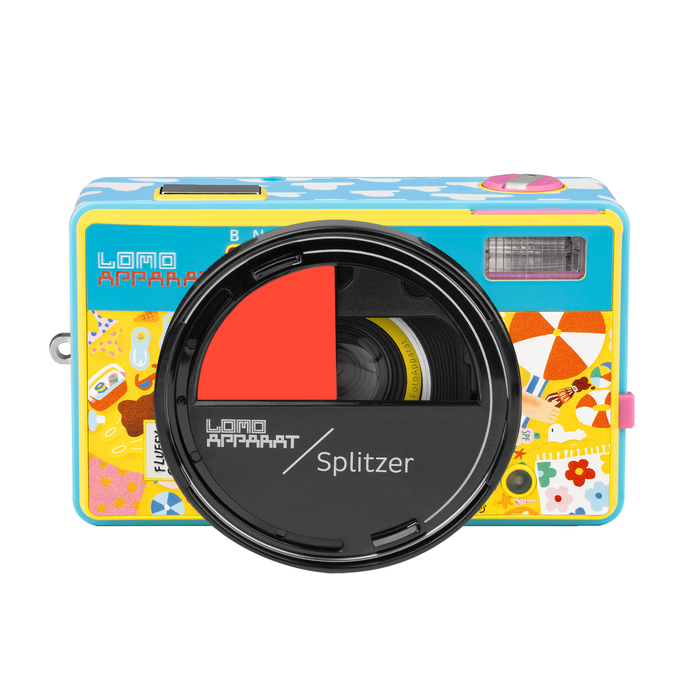 Lomography LomoApparat 21mm Wide-Angle 35mm Film Camera - Fluffy Omelet Edition