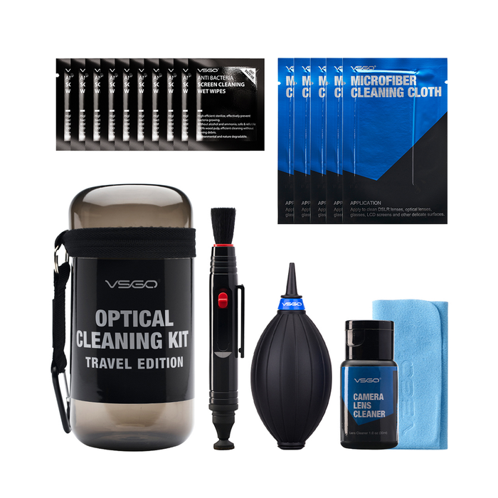 VSGO Optical Cleaning Kit Travel Edition - Grey