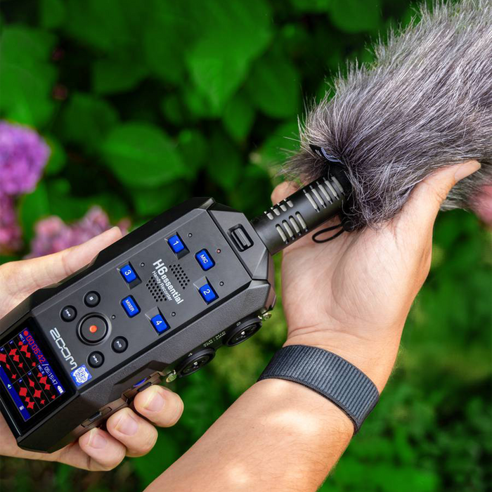 Zoom SSH-6e Stereo Mid-Size Shotgun Microphone Capsule for H6essential Portable Recorder