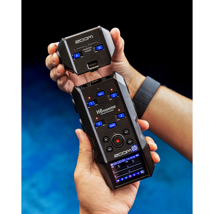 Zoom EXH-6e Dual XLR-1/4" TRS Input Capsule for H6essential Portable Recorder