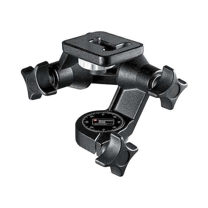 Manfrotto 056 3-Way 3D Junior Pan & Tilt Tripod Head with Individual Axis Control