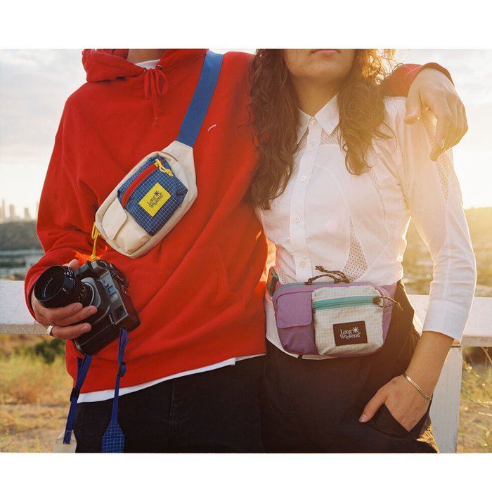 Long Weekend Monterey Sling - Creme Multi