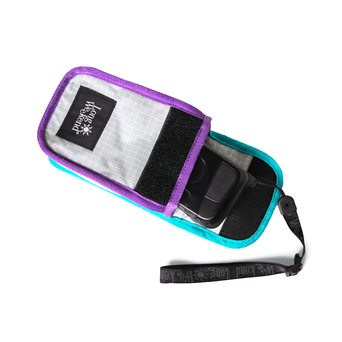 Long Weekend Point and Shoot Camera Pouch - Cosmic Purple