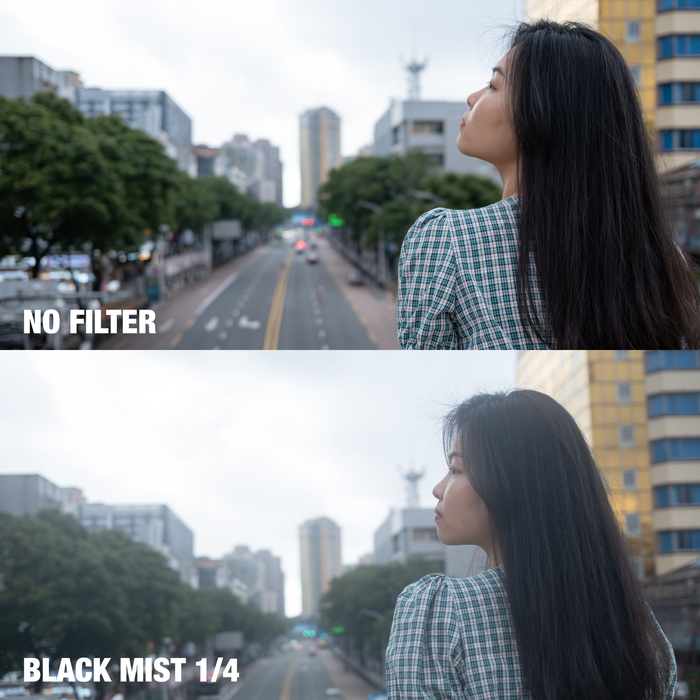 NiSi Black Mist 1/4 for Fujifilm X100 Series - Black Frame