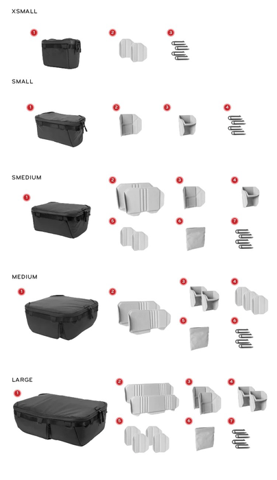 Peak Design Camera Cube V2, X-Small - Black