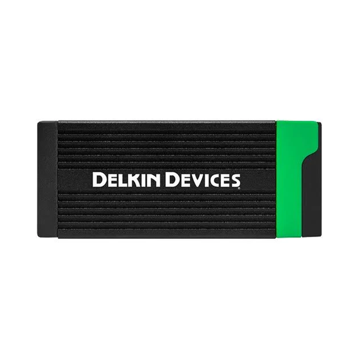 Delkin Devices BLACK 150GB BLACK CFExpress Type B Memory Card with USB 3.2 CFexpress Type B & SD UHS-II Memory Card Reader Bundle