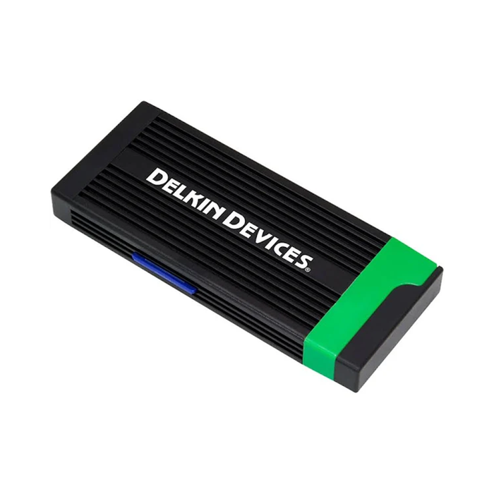 Delkin Devices BLACK 150GB BLACK CFExpress Type B Memory Card with USB 3.2 CFexpress Type B & SD UHS-II Memory Card Reader Bundle