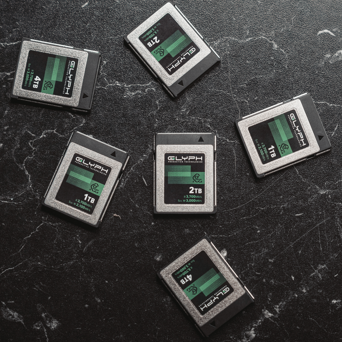 Glyph Technologies 1TB Capture+ CFexpress Type B 4.0 Memory Card