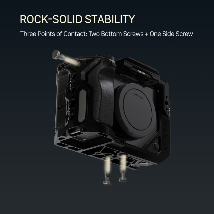 Tilta Full Camera Cage for Sony FX2 - Titanium Gray