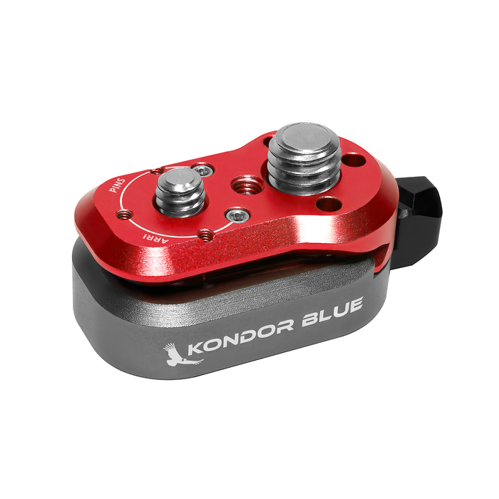 Kondor Blue Mini Lock Quick Release System - Cardinal Red