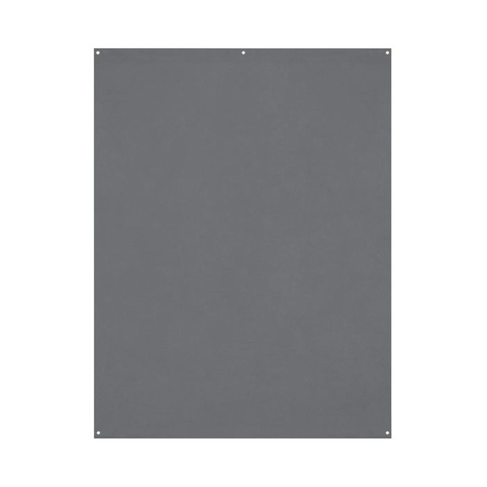 Westcott X-Drop Wrinkle-Resistant Backdrop, 5' x 7' - Neutral Gray