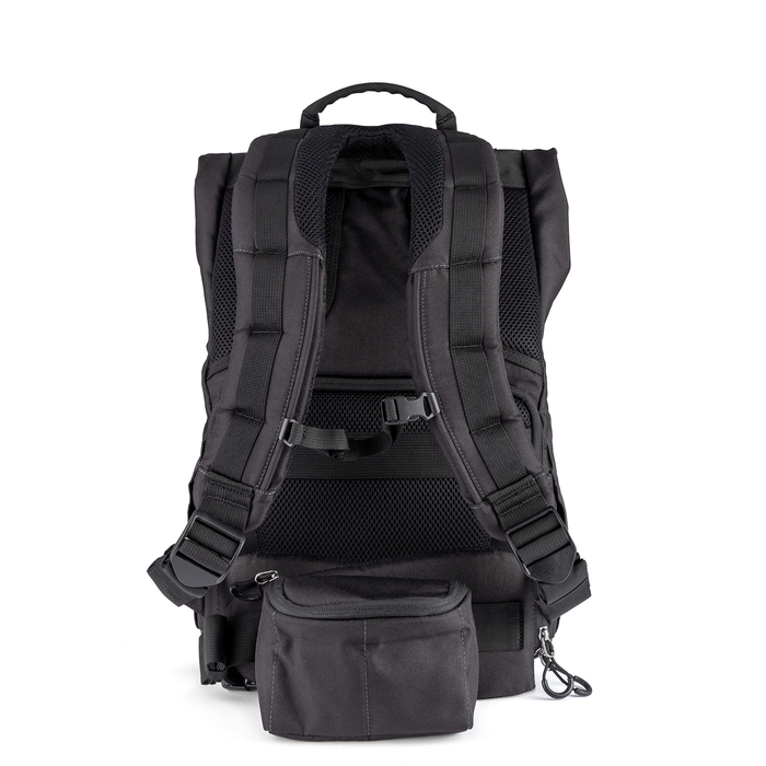 ProMaster Jasper 2.0 Medium 7.5L 9L Rolltop Backpack Black Glazer s Camera