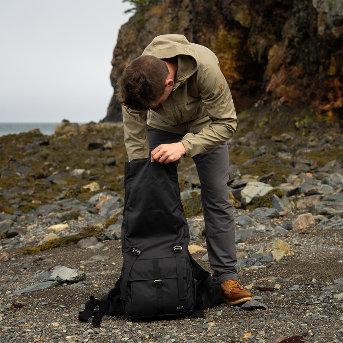 ProMaster Jasper 2.0 Medium 7.5L-9L Rolltop Backpack - Black