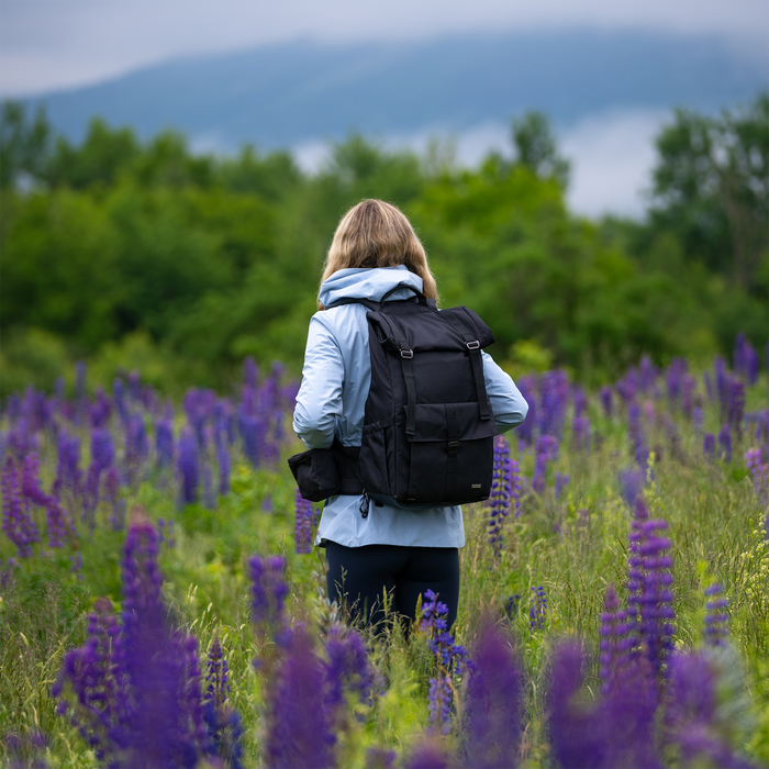 ProMaster Jasper 2.0 Medium 7.5L-9L Rolltop Backpack - Black